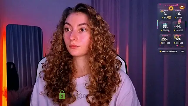 lady curls online show from October 25, 10:37 pm