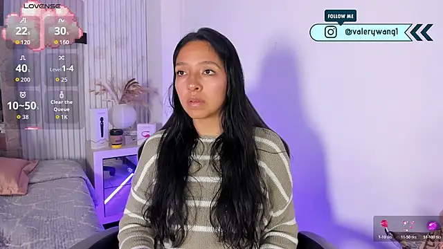 Valery wang online show from November 29, 11:57 am