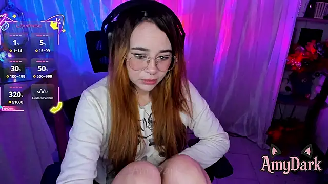  AmyDark online show from January 6, 10:01 pm