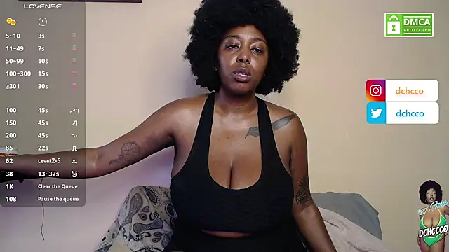 Snapshot of dchcco chatting on March 7, 4:33 pm dchcco online show from March 7, 4:33 pm