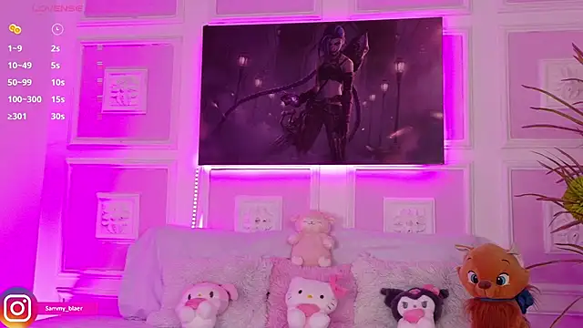 Snapshot of Sammyblaer chatting on September 12, 12:00 am Sammyblaer online show from September 12, 12:00 am