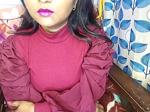 Snapshot of Muktha chatting on February 20, 9:42 pm Muktha online show from February 20, 9:42 pm