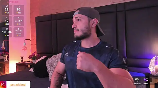 Snapshot of JossAckland chatting on November 8, 7:45 pm JossAckland online show from November 8, 7:45 pm