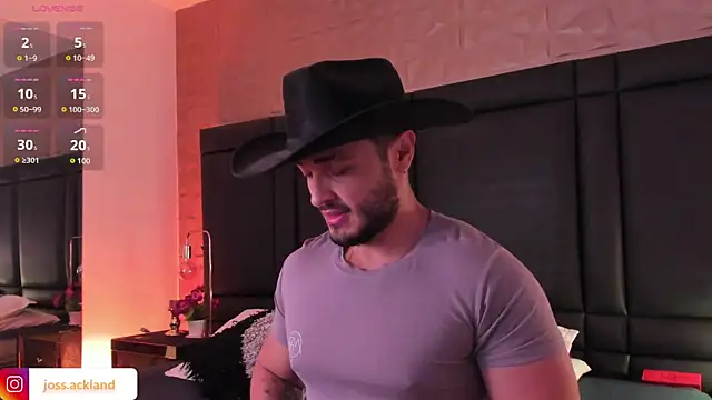 Snapshot of JossAckland chatting on November 9, 7:56 pm JossAckland online show from November 9, 7:56 pm