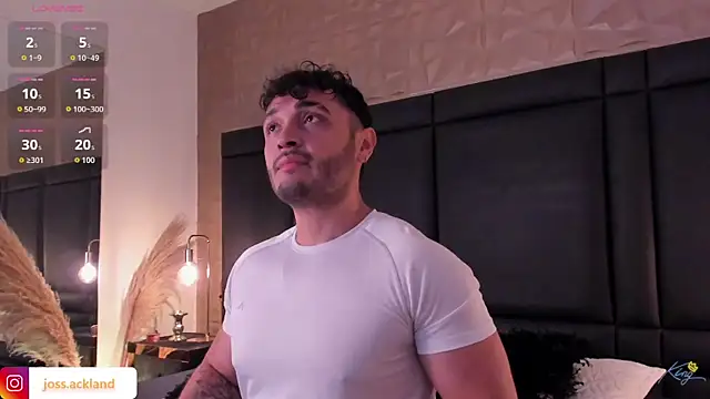 Snapshot of JossAckland chatting on December 14, 7:51 pm JossAckland online show from December 14, 7:51 pm