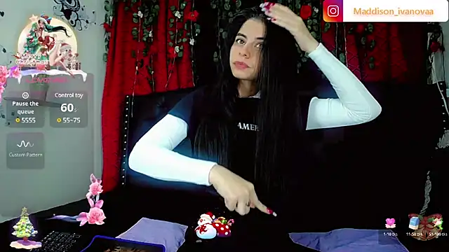 Snapshot of Madisson_Ivanova chatting on December 31, 5:11 am Madisson Ivanova online show from December 31, 5:11 am