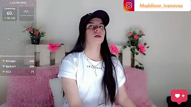 Snapshot of Madisson_Ivanova chatting on January 29, 5:02 pm Madisson Ivanova online show from January 29, 5:02 pm