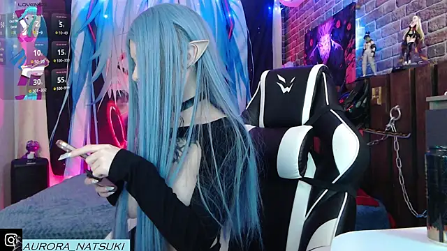 Aurora Natsuki online show from January 19, 7:47 pm