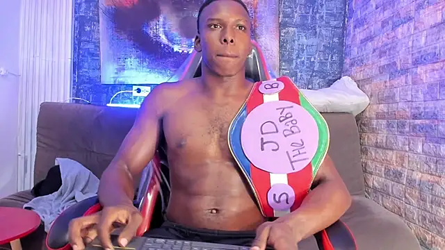 Snapshot of JD_THEBABY chatting on January 14, 12:43 am JD THEBABY online show from January 14, 12:43 am