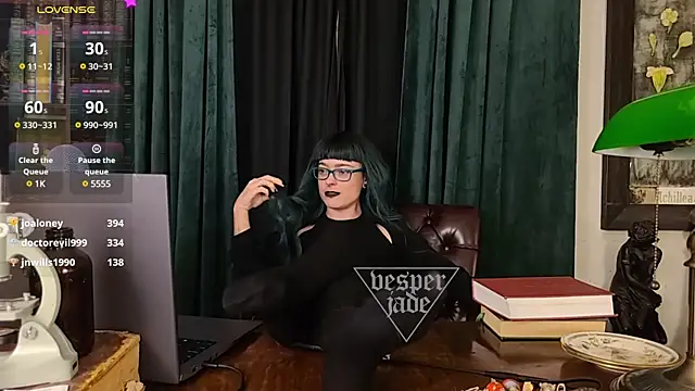 Snapshot of vesperjadex chatting on January 2, 5:03 am vesperjadex online show from January 2, 5:03 am