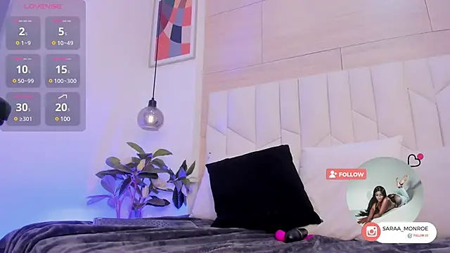 SaraMonroe1 online show from February 19, 10:42 pm