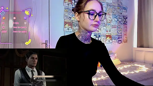 Snapshot of Milky_way_UwU chatting on October 21, 6:58 am Milky way UwU online show from October 21, 6:58 am