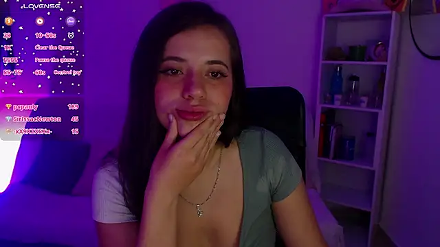 Snapshot of Soy_abby chatting on February 8, 11:24 pm Soy abby online show from February 8, 11:24 pm