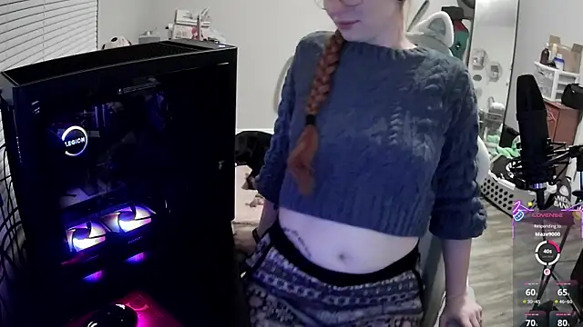 Snapshot of LilyFoxxx chatting on October 31, 3:07 am LilyFoxxx online show from October 31, 3:07 am