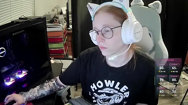 LilyFoxxx online show from July 1, 5:09 am