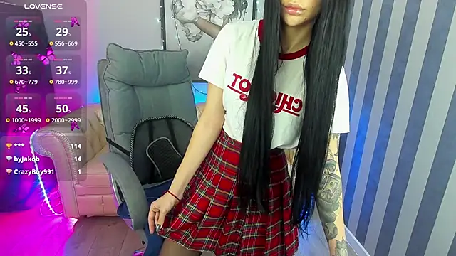 Snapshot of Tiffany_lab chatting on February 8, 4:57 pm Tiffany lab online show from February 8, 4:57 pm