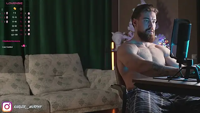 Snapshot of Karlos_Ripped_ chatting on January 2, 10:05 am Karlos Ripped online show from January 2, 10:05 am