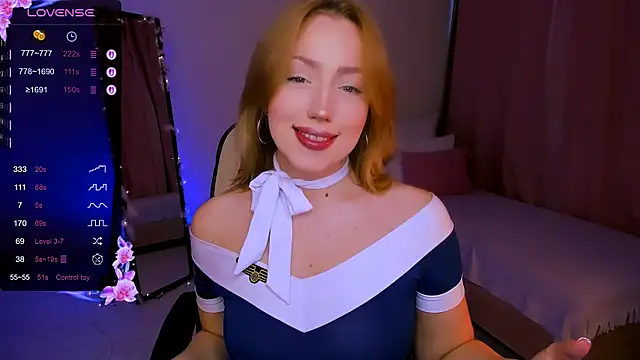 Jenny Luvv online show from October 15, 8:14 am