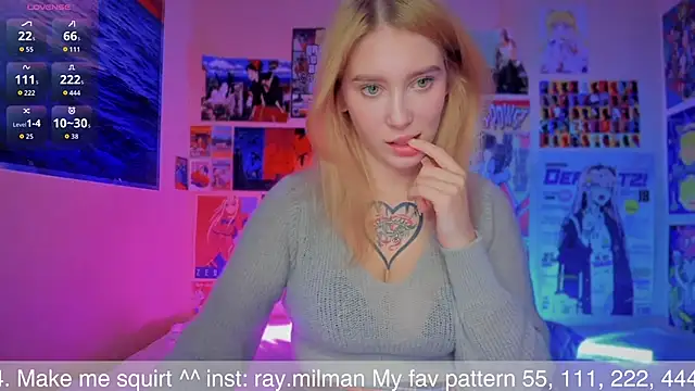 Snapshot of AliceMilman chatting on September 26, 10:08 am AliceMilman online show from September 26, 10:08 am