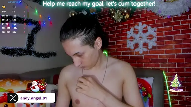 andy angell1 online show from December 15, 1:15 pm