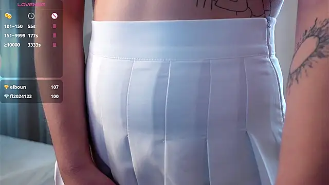 Snapshot of FalineDowlen chatting on January 6, 4:15 am FalineDowlen online show from January 6, 4:15 am