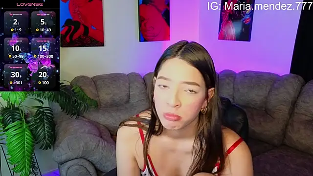 Snapshot of maria_mendez_ chatting on December 17, 3:28 am maria mendez  online show from December 17, 3:28 am