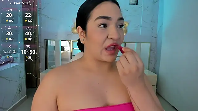 Snapshot of stefany_duque1_ chatting on March 9, 2:50 am stefany duque1 online show from March 9, 2:50 am