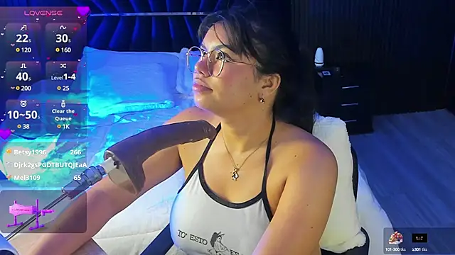 Snapshot of Geabloom chatting on March 14, 6:53 am Geabloom online show from March 14, 6:53 am