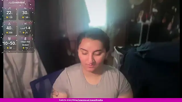 Snapshot of mamifresita chatting on June 15, 12:57 am mamifresita online show from June 15, 12:57 am