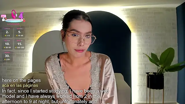NiaSalvatore online show from April 30, 9:08 pm