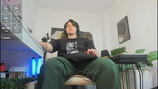 Snapshot of Thom_Ohtani chatting on June 27, 9:31 pm Thom Ohtani online show from June 27, 9:31 pm