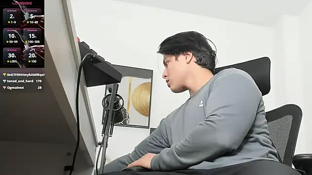 Snapshot of Thom_Ohtani chatting on July 23, 9:35 pm Thom Ohtani online show from July 23, 9:35 pm