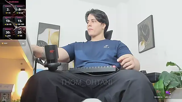 Snapshot of Thom_Ohtani chatting on July 28, 10:42 pm Thom Ohtani online show from July 28, 10:42 pm