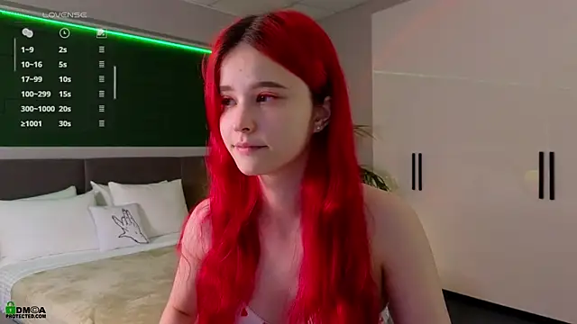 Rina Red online show from September 27, 1:32 am
