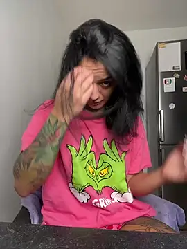 Snapshot of NNNoire chatting on December 1, 1:16 pm NNNoire online show from December 1, 1:16 pm