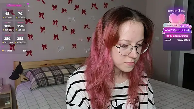 Snapshot of MaryBliss chatting on February 18, 5:31 pm MaryBliss online show from February 18, 5:31 pm