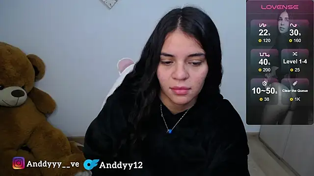 Snapshot of Anddyy__ chatting on July 28, 8:52 pm Anddyy online show from July 28, 8:52 pm