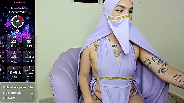 Snapshot of Maissa_Alabi chatting on January 22, 11:10 pm Maissa Alabi online show from January 22, 11:10 pm