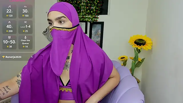 Snapshot of Maissa_Alabi chatting on March 3, 7:28 pm Maissa Alabi online show from March 3, 7:28 pm