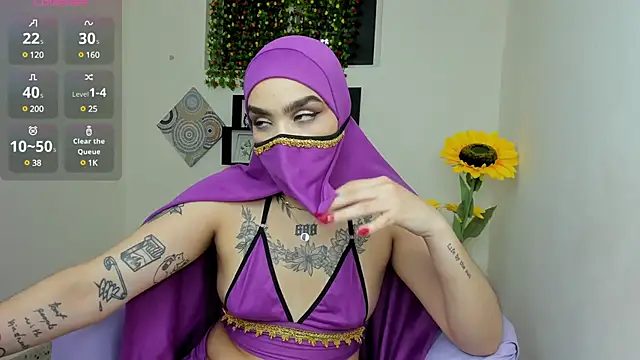 Snapshot of Maissa_Alabi chatting on March 6, 7:43 pm Maissa Alabi online show from March 6, 7:43 pm