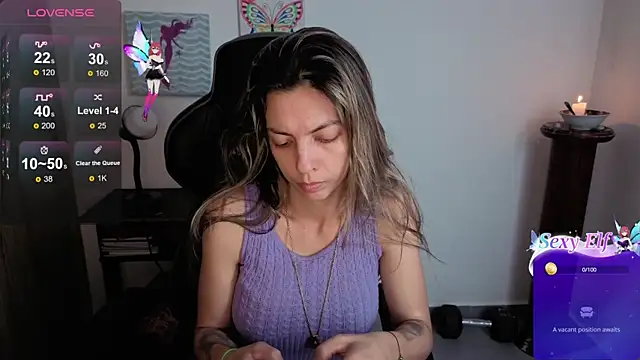 Princezzlove3 online show from June 25, 2:10 pm