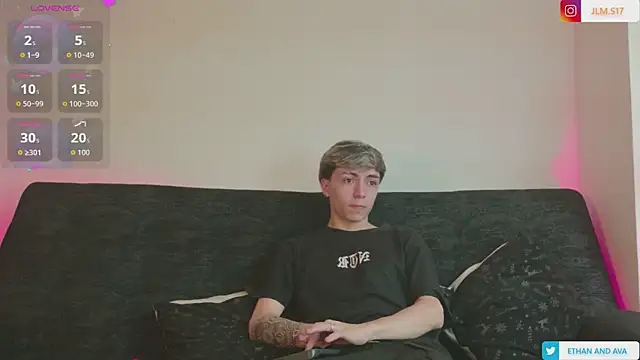 Snapshot of ethan_and_ava chatting on June 5, 12:22 pm ethan and ava online show from June 5, 12:22 pm