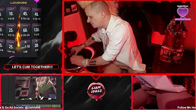 LiamIdols online show from January 16, 9:51 pm