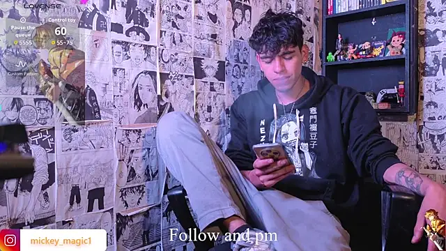 Mickey Magic online show from February 8, 9:29 pm