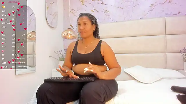 Snapshot of AnthonelaRusso_ chatting on February 9, 3:32 am AnthonelaRusso online show from February 9, 3:32 am