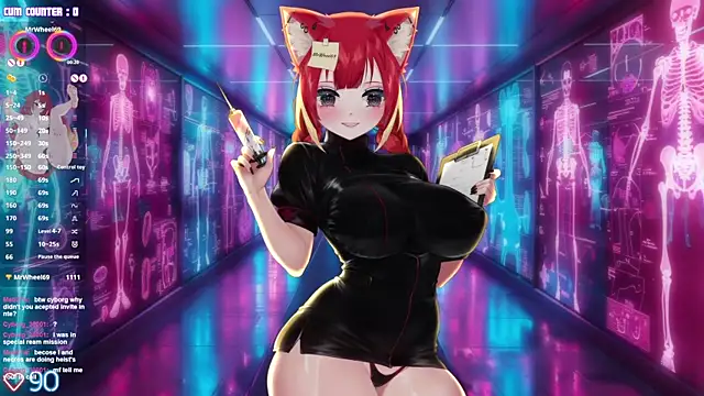 Snapshot of LewdKira_VT chatting on May 3, 4:35 pm LewdKira VT online show from May 3, 4:35 pm