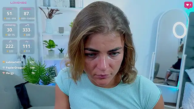 Donna Sun online show from February 14, 1:08 pm