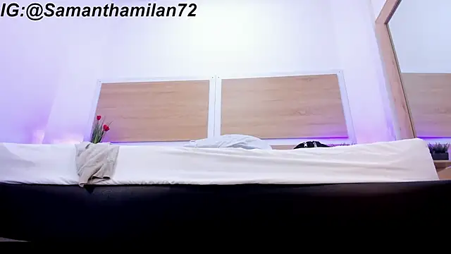 Snapshot of SamanthaMilann chatting on June 21, 12:08 pm SamanthaMilann online show from June 21, 12:08 pm