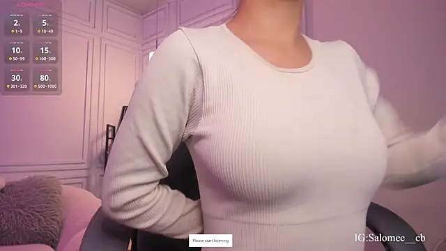 Salome  evans online show from December 15, 2:43 pm