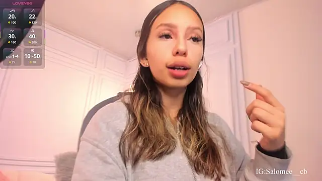 Salome  evans online show from December 18, 2:01 pm